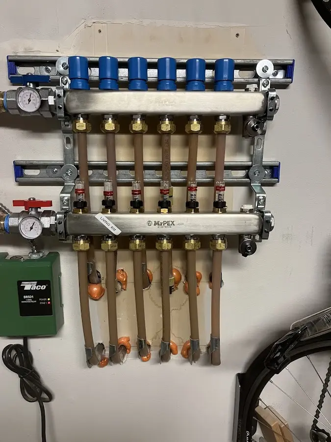 Plumber performing Leak Detection at a residential property in Loxahatchee Groves